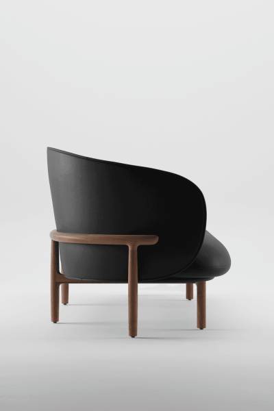 Sofa Mela Lounge Artisan en cuir