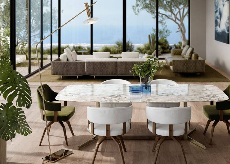 lampadaire Colosseo Natuzzi 